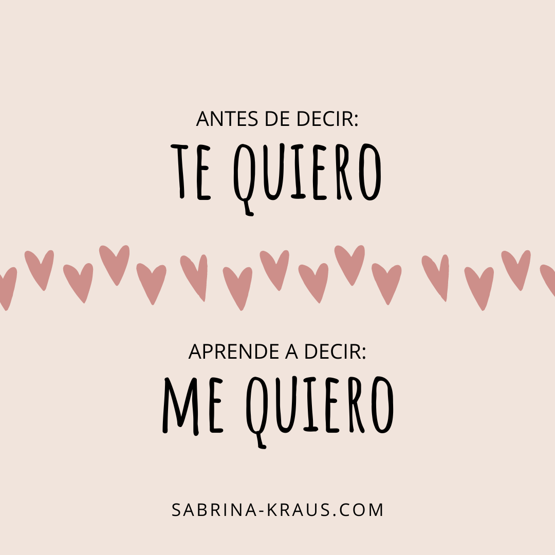 Aprende a amarte