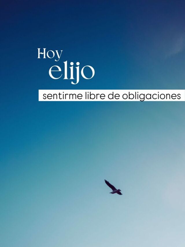 A veces cargamos con compromisos que no hemos elegido, rutinas que no nos nutren o expectativas que vienen de otros. Sentirse libre de obligaciones no significa dejarlo todo, sino recordar que puedes decidir cómo y dónde poner tu energía 💫 

Hoy es un buen día para soltar lo que haces solo por costumbre o por miedo a decepcionar, y elegir lo que realmente quieres hacer.