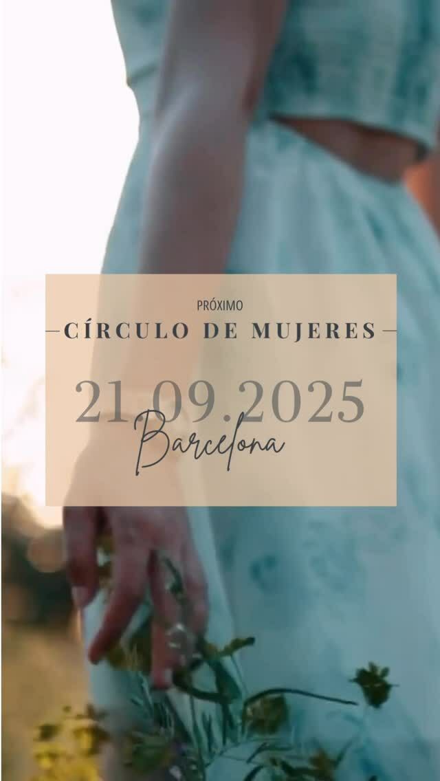 Únete a nuestro proximo Círculo de Mujeres (21-09-2025) para desconectar del estrés diario. 

Sentí la gran necesidad de crear estos encuentros para recordarte cómo conectar con la naturaleza, con otras mujeres y, sobre todo, contigo misma 💫

Haz más de lo que te pide tu corazón 💓

#circulodemujeresbarcelona #conectarcontigo #despertartucorazon